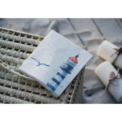 Servietten Im Lunchformat>DUNI Tissue-Serviette 33 x 33 cm Meer Freude 3-lagig