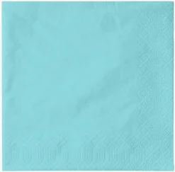 Servietten Im Lunchformat>DUNI Tissue-Serviette 33 x 33 cm Mint Blue 3-lagig