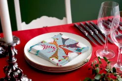 Servietten Im Lunchformat>PAPER + DESIGN Tissue-Serviette 33 x 33 cm Nordic Santas 3-lagig