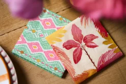 Cocktailservietten>PAPER + DESIGN Tissue-Serviette 24 x 24 cm Nomad Tropic 3-lagig