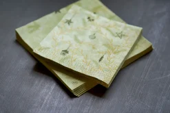 Servietten Im Lunchformat>DUNI Tissue-Serviette 33 x 33 cm Noel Pistachio 3-lagig