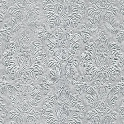 Servietten Im Lunchformat>PAPER + DESIGN Tissue-Serviette 33 x 33 cm Ornament Silver 3-lagig