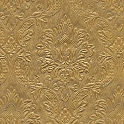 Cocktailservietten>PAPER + DESIGN Tissue-Serviette 24 x 24 cm Ornament Gold 3-lagig
