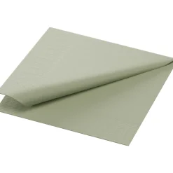 Cocktailservietten>DUNI Tissue-Serviette 24 x 24 cm Pistaziengrün 3-lagig