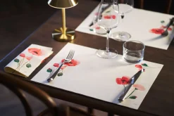 Servietten Im Dinnerformat>DUNI Tissue-Serviette 40 x 40 cm Poppy Charm 3-lagig