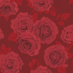Servietten Im Lunchformat>DUNI Tissue-Serviette 33 x 33 cm Rich Roses 3-lagig