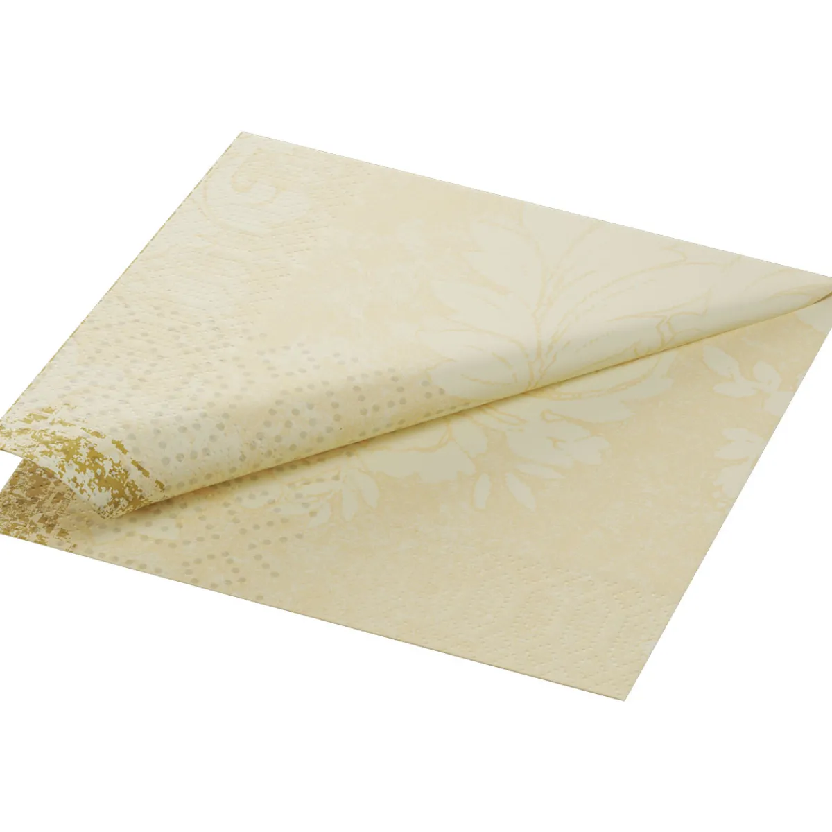 Servietten Im Lunchformat>DUNI Tissue-Serviette 33 x 33 cm Royal Cream 3-lagig