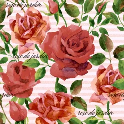 Servietten Im Lunchformat>PAPER + DESIGN Tissue-Serviette 33 x 33 cm Rose Wood 3-lagig