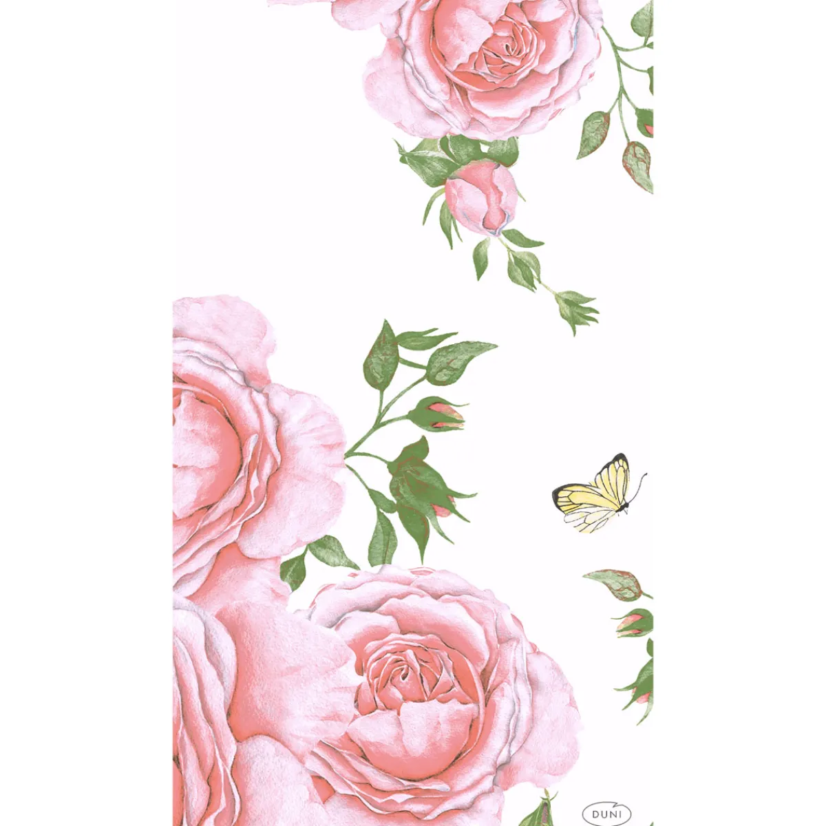 Servietten Im Lunchformat>DUNI Tissue-Serviette 33 x 40 cm Rose Glory 3-lagig