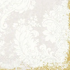 Servietten Im Lunchformat>DUNI Tissue-Serviette 33 x 33 cm Royal White 3-lagig