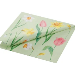 Servietten Im Lunchformat>DUNI Tissue-Serviette 33 x 33 cm Spring Melody 3-lagig