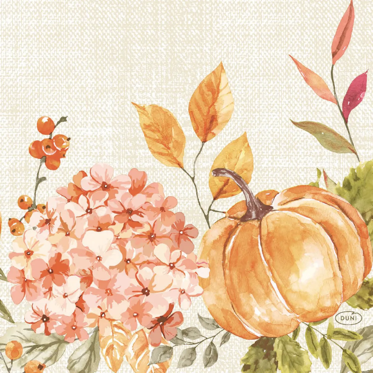 Servietten Im Lunchformat>DUNI Tissue-Serviette 33 x 33 cm Spicy Pumpkin 3-lagig