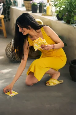 Cocktailservietten>DUNI Tissue-Serviette 24 x 24 cm Sunny Day 3-lagig