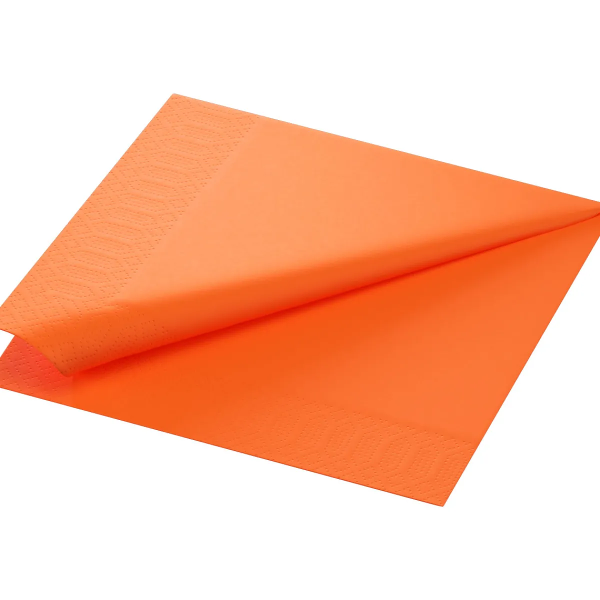 Servietten Im Dinnerformat>DUNI Tissue-Serviette 40 x 40 cm Sun Orange 2-lagig