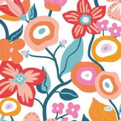 Servietten Im Lunchformat>DUNI Tissue-Serviette 33 x 33 cm Vibrant Bloom 3-lagig