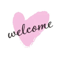 Cocktailservietten>PAPER + DESIGN Tissue-Serviette 24 x 24 cm Welcome Heart 3-lagig