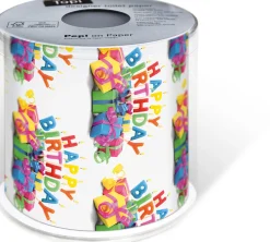 Toilettenpapier>PAPER + DESIGN Toilettenpapier Happy B-Day 3-lagig