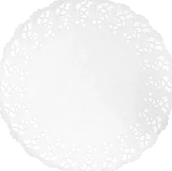 Tortenspitzen & Plattenpapier>DUNI Tortenspitzen rund Ø 34 cm Weiß