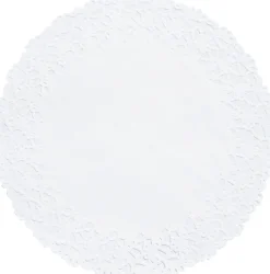 Tortenspitzen & Plattenpapier>DUNI Tortenspitzen, rund Ø 36 cm Weiß