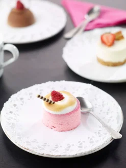 Tortenspitzen & Plattenpapier>DUNI Tortenspitzen rund Ø 15 cm Weiß