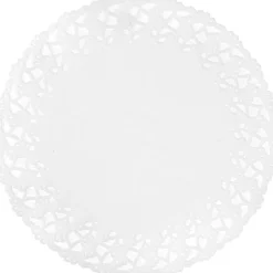 Tortenspitzen & Plattenpapier>DUNI Tortenspitzen rund Ø 23 cm Weiß