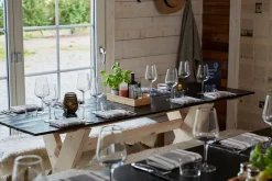 Handtuchservietten>DUNI Towel Napkins 38 x 54 cm Towel Napkin Malia Black