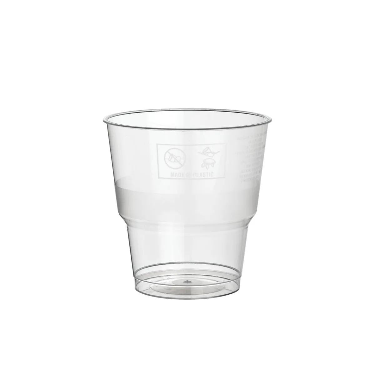 Plastikgläser Und -Becher>DUNI Trinkglas Tourmaline 23,6 cl Transparent