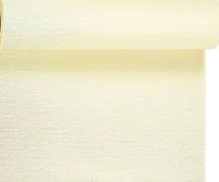 Tischläufer>DUNI Velviq® Tête-à-Tête-Tischläufer 0,4 X 24 m Cream