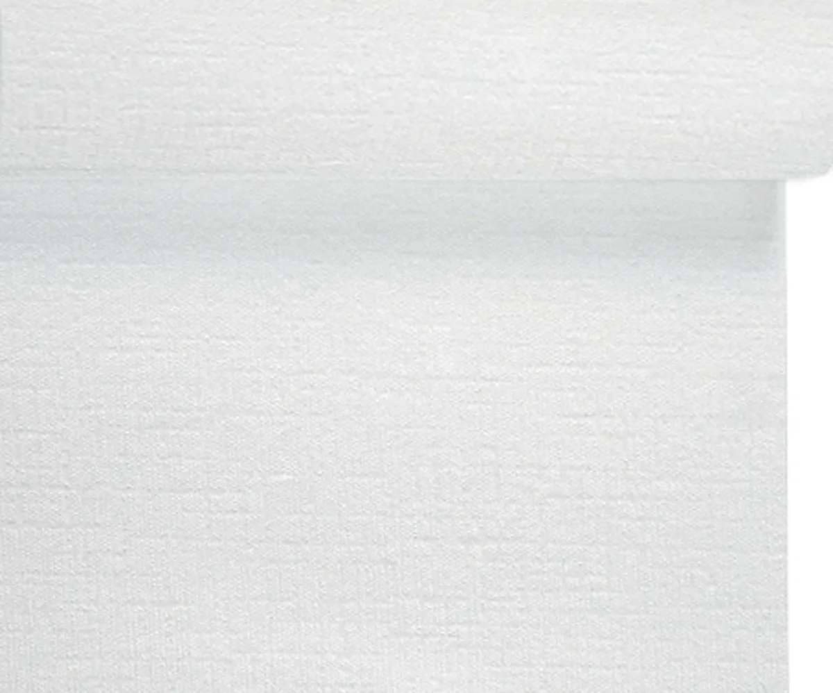 Tischläufer>DUNI Velviq® Tête-à-Tête-Tischläufer 0,4 X 24 m Weiß