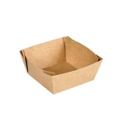 Boxen>DUNI Viking Cube Low 510 ml Braun ungeteilt