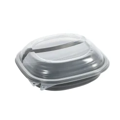 Boxen>DUNI Vista Box Large 670/460 ml Grau 2-Teilung