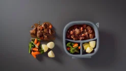 Boxen>DUNI Vista Box Large 650/216/216 ml Grau 3-Teilung