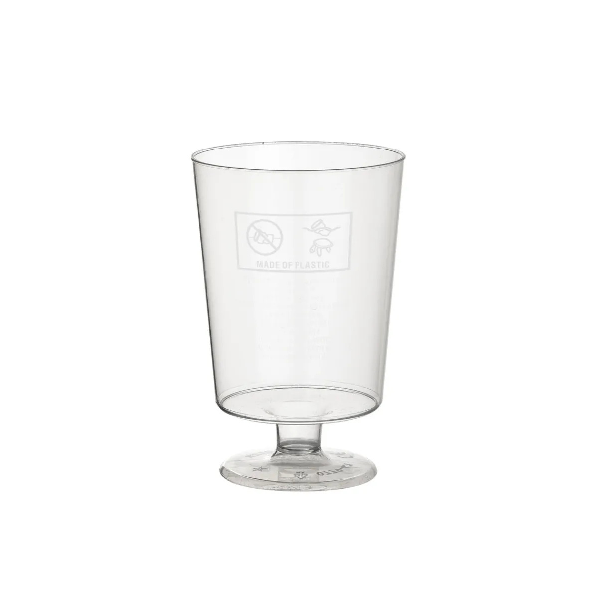 Plastikgläser Und -Becher>DUNI Weinglas 15,7 cl Transparent